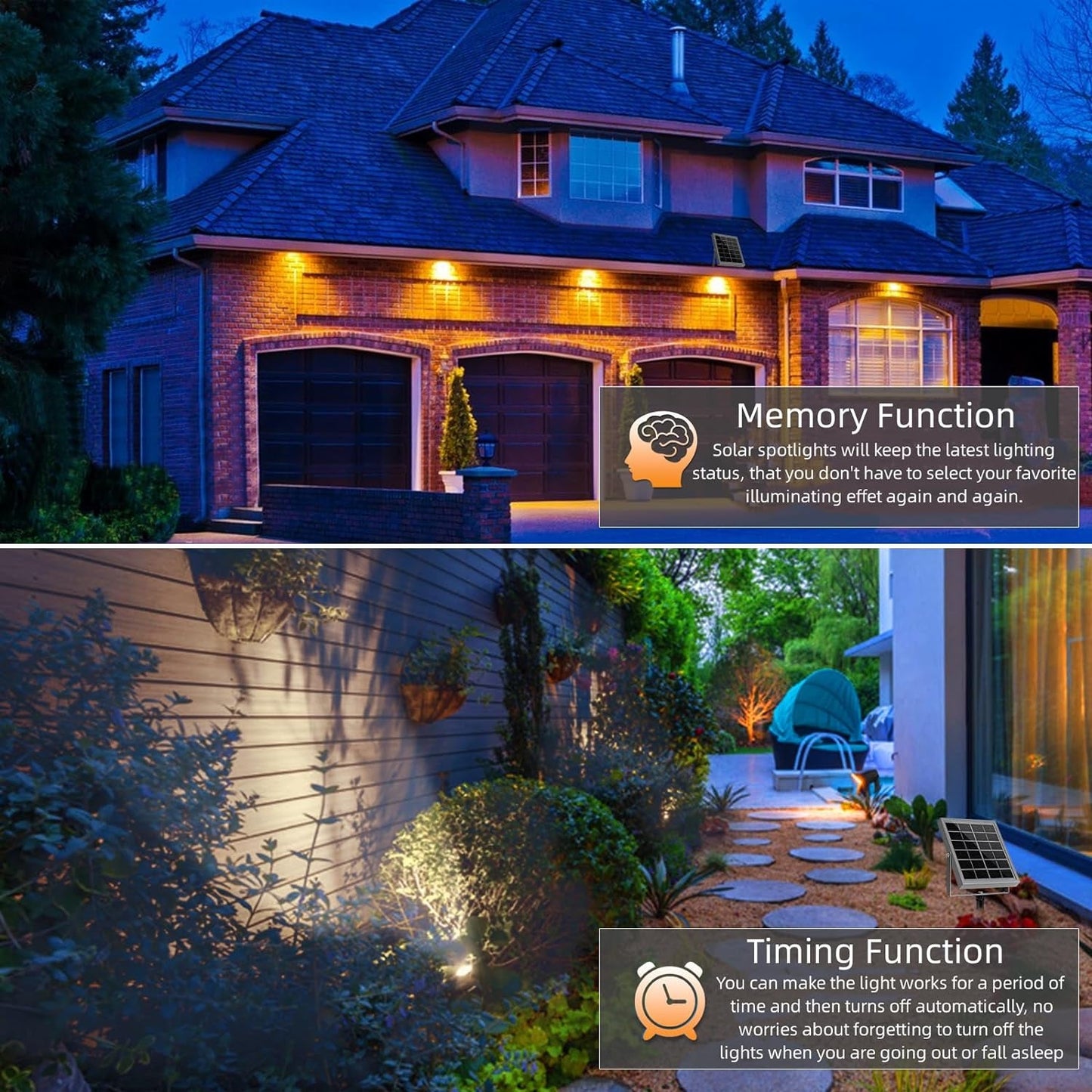 Solar Spotlight 6 - in - 1 Outdoor Lights: Remote - Controlled Patio Illumination - Nourishment Tapestry