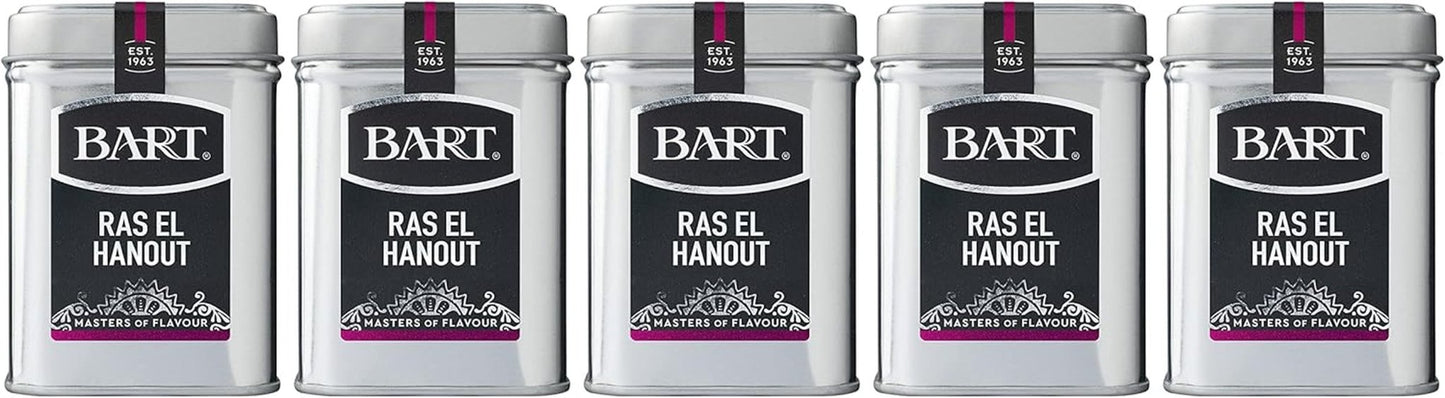 Blend Ras El Hanout Tin 65G - Pack of 5: Enhance Your Dishes with Exotic Flavors - Nourishment Tapestry