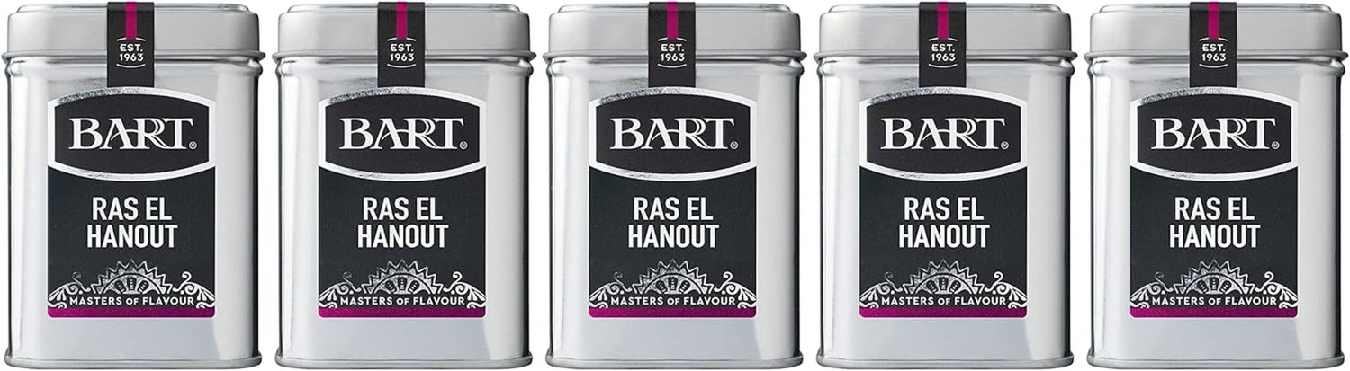 Blend Ras El Hanout Tin 65G - Pack of 5: Enhance Your Dishes with Exotic Flavors - Nourishment Tapestry