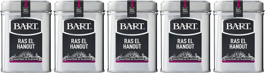 Blend Ras El Hanout Tin 65G - Pack of 5: Enhance Your Dishes with Exotic Flavors - Nourishment Tapestry