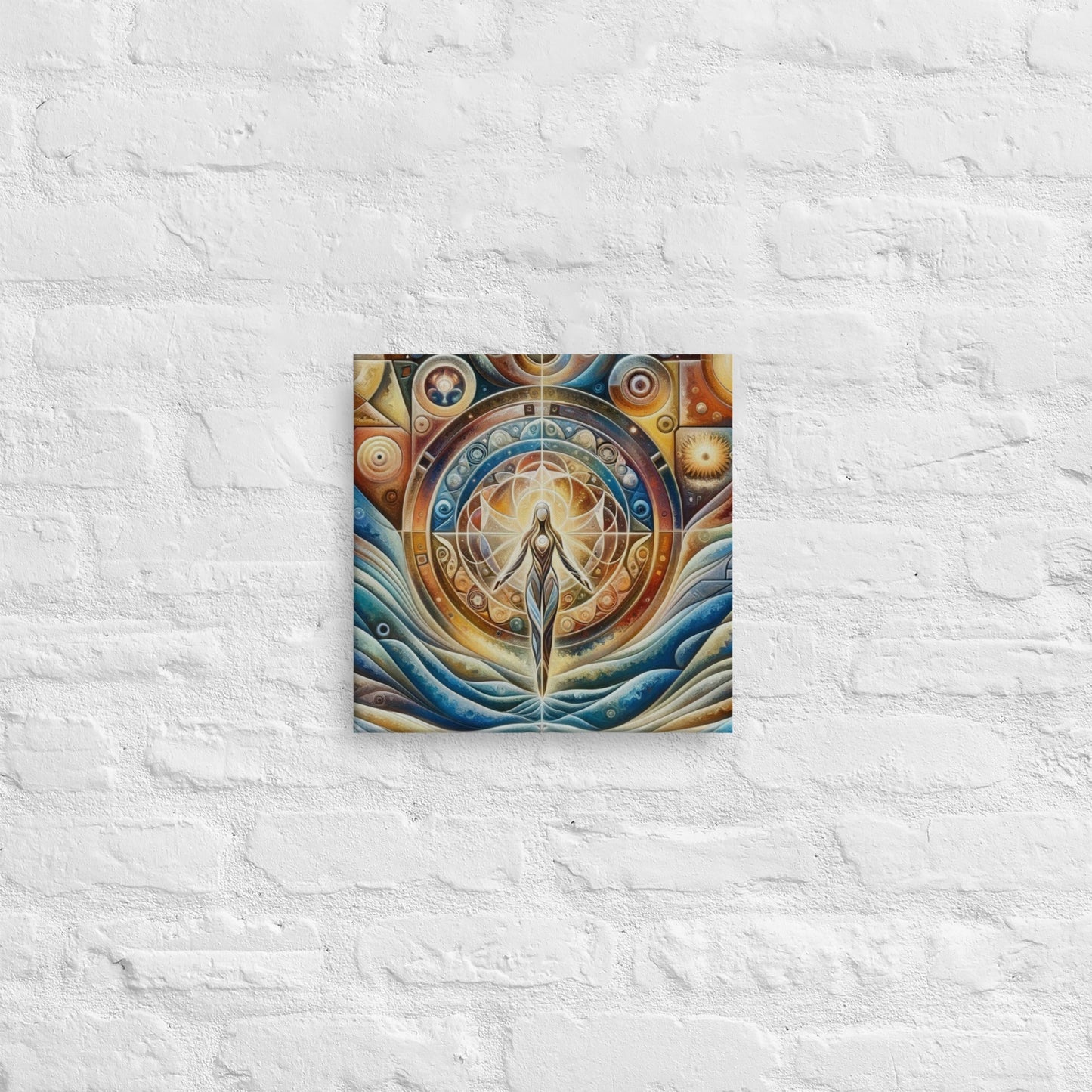 Celestial Goddess Canvas: Dreamy Bedroom Decor Wall Art - Nourishment Tapestry