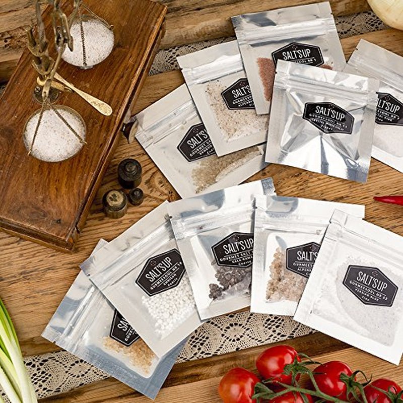 Deluxe Gourmet Salt Tasting Collection - 12 Exquisite Salts for Culinary Connoisseurs - Nourishment Tapestry