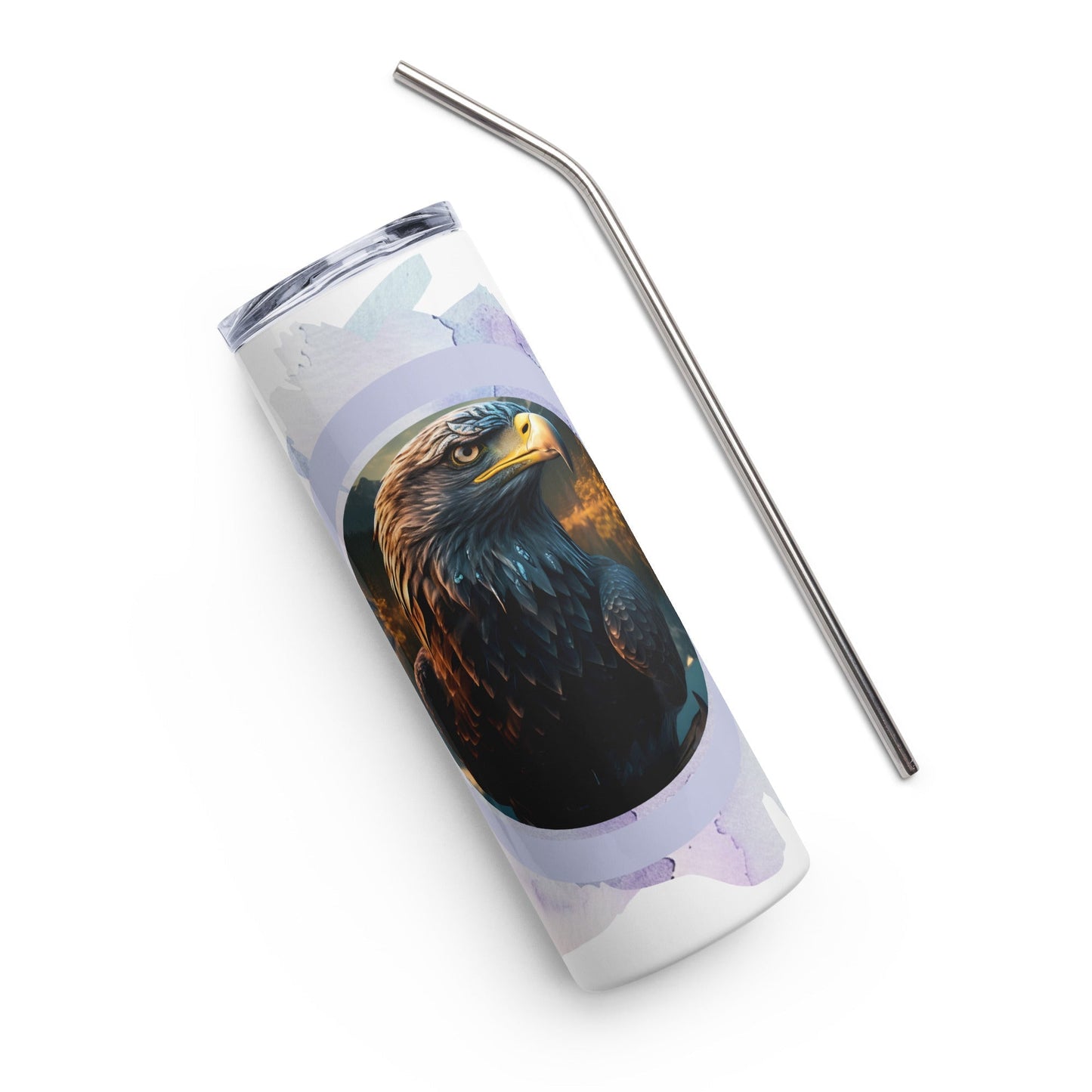 Eagle 24 - Hour Insulated Tumbler: Premium Stainless Steel for Hot & Cold Drinks - Buy Now! - Nourishment Tapestry