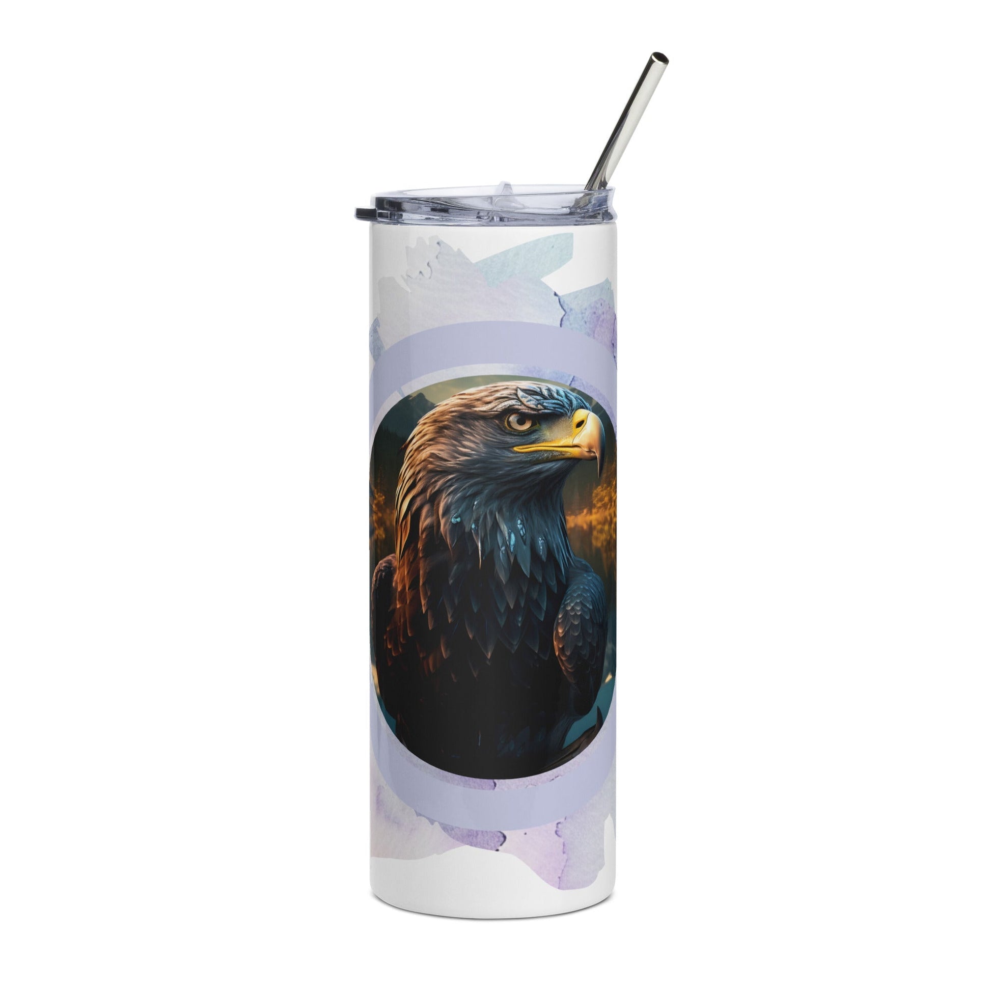 Eagle 24 - Hour Insulated Tumbler: Premium Stainless Steel for Hot & Cold Drinks - Buy Now! - Nourishment Tapestry