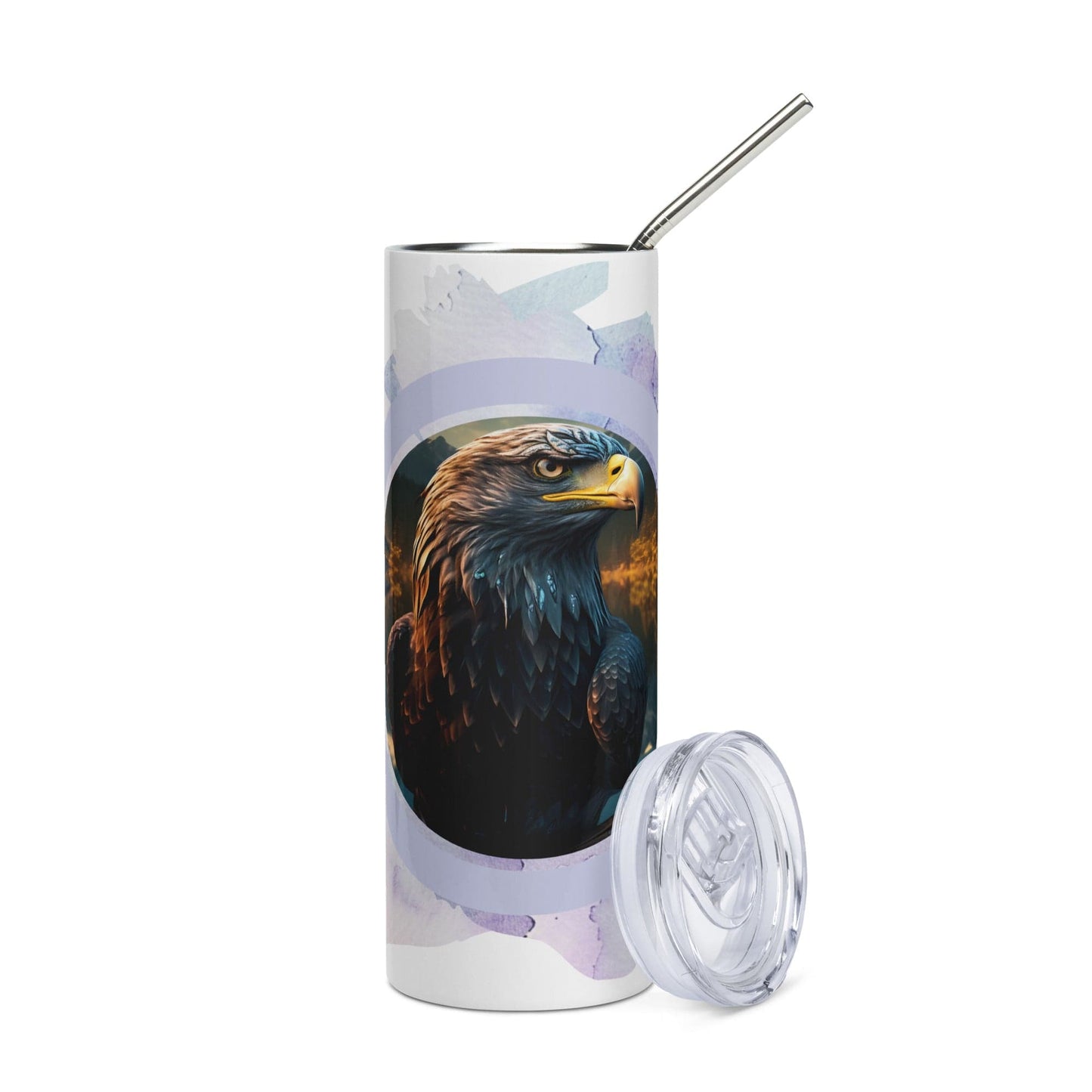 Eagle 24 - Hour Insulated Tumbler: Premium Stainless Steel for Hot & Cold Drinks - Buy Now! - Nourishment Tapestry