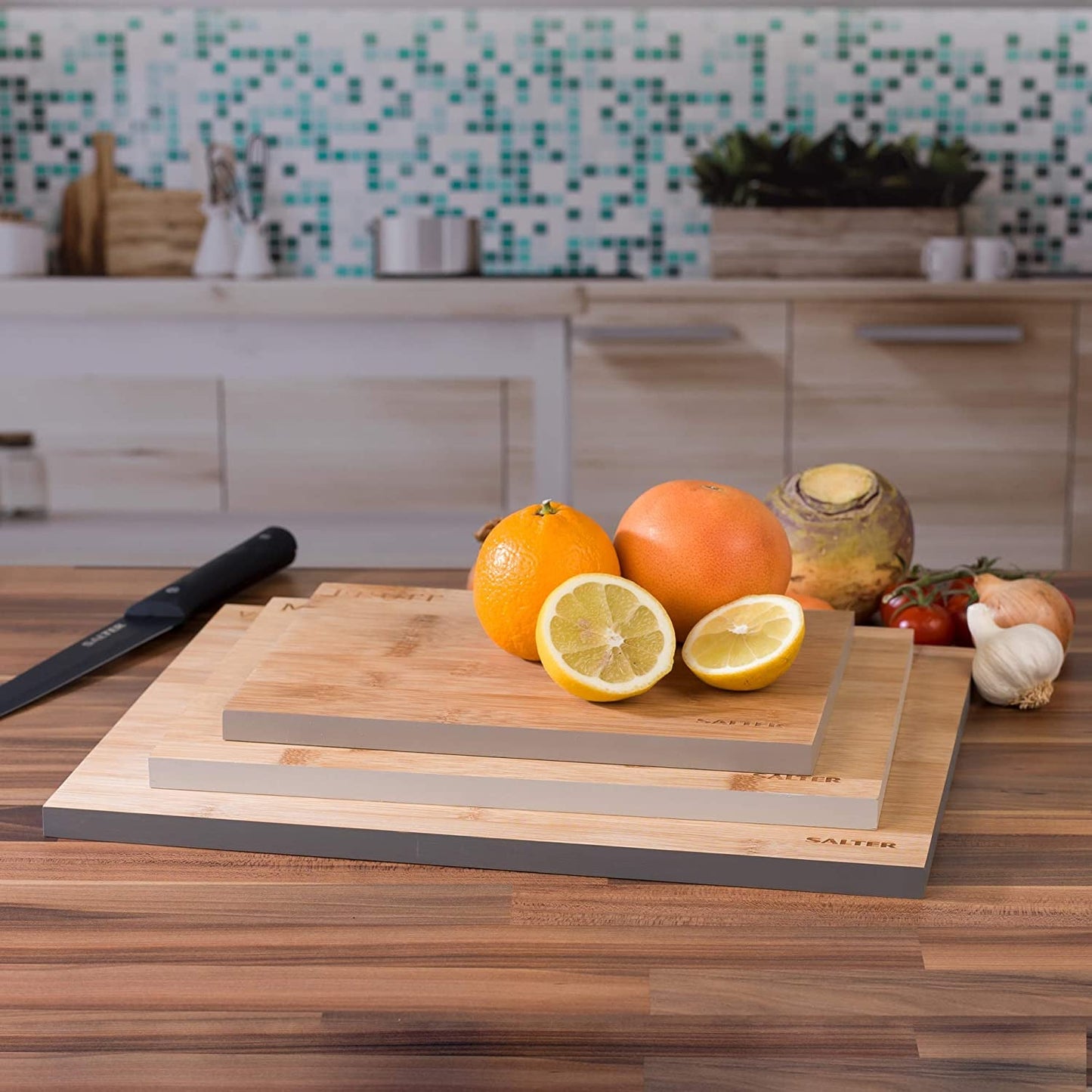 Eco - Friendly Bamboo Cutting Board Set: Sustainable Kitchen Essential for Green Chefs - Nourishment Tapestry