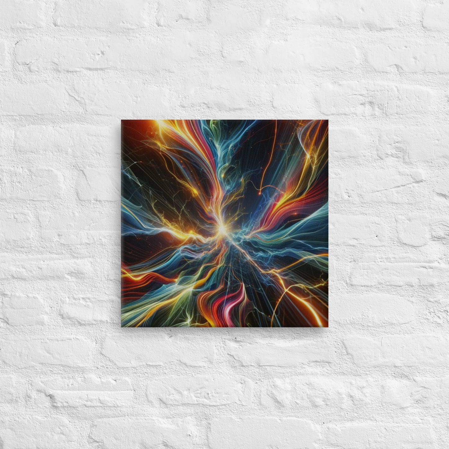 Electrifying Lightning Art Canvas: Enhance Your Home Decor with Dynamic Visual Effects - Nourishment Tapestry