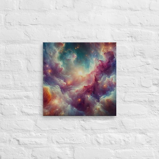 Ethereal Nebula Canvas: Stunning Space Art Prints for Walls - Nourishment Tapestry