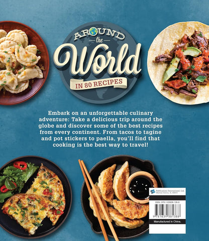 Global Gastronomy Cookbook: 80 Delicious World Recipes for Sale - Nourishment Tapestry