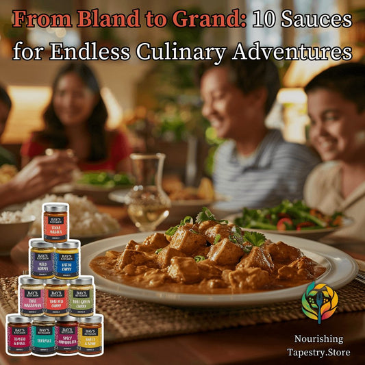 Gourmet 10 - Pack Stir - in Sauce Set: Elevate Your Meals with Global Flavors - Nourishment Tapestry