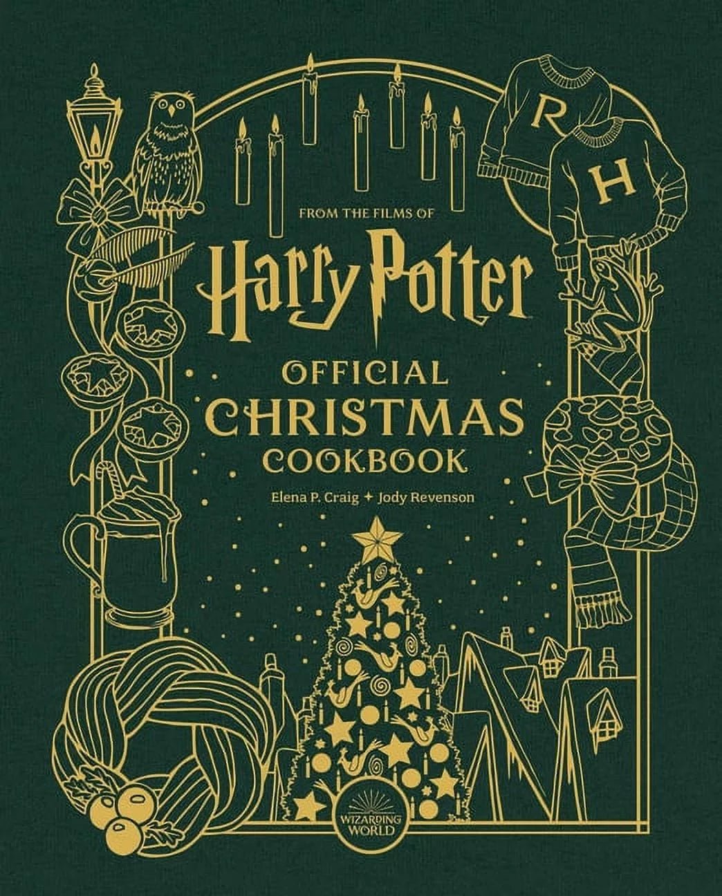 Harry Potter's Magical Christmas Cookbook: Festive Hardcover Edition - Buy Online Now! - Nourishment Tapestry