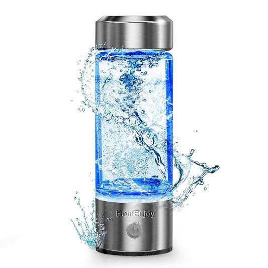 Hydrogen Water Bottle with PEM Technology: Rechargeable and Portable for Home, Travel, Fitness - Nourishment Tapestry