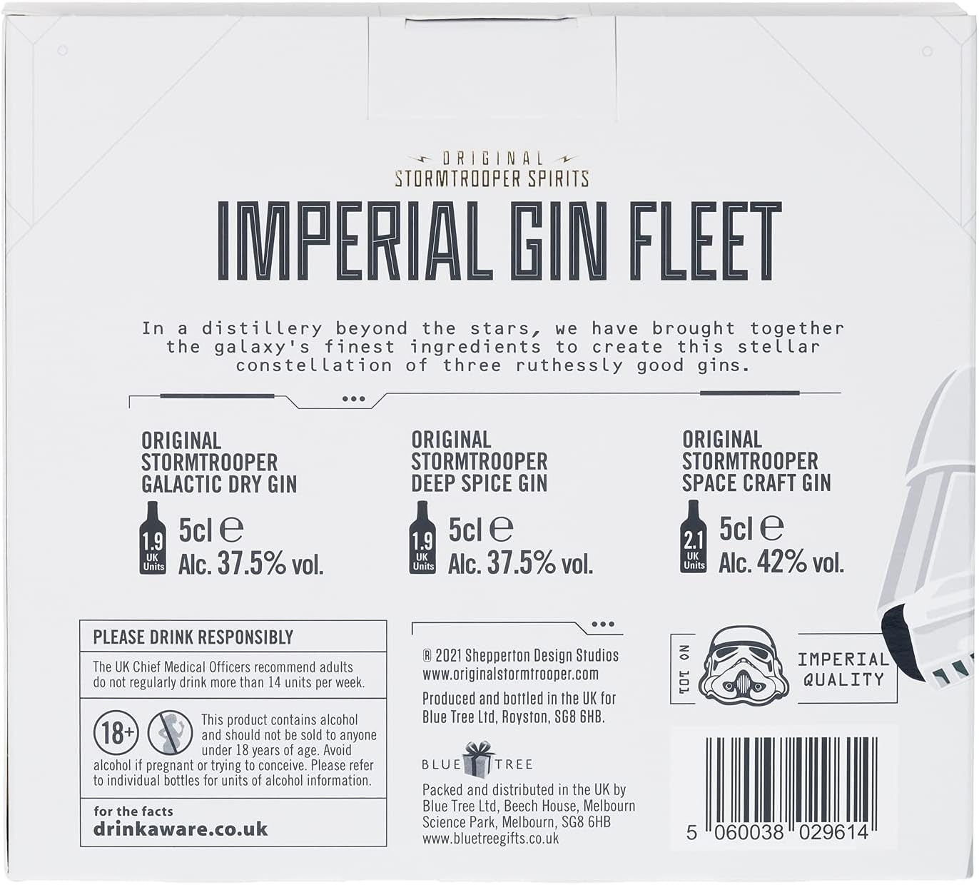 Imperial Gin Trio Gift Set by Stormtrooper: Premium Gin Collection - Nourishment Tapestry