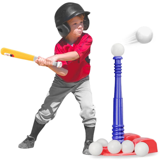 Kids Outdoor Tball Set Baseball Sport Toys for Ages 2 - 8 | Backyard Play Set - Nourishment Tapestry