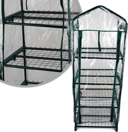 Kingfisher GHPRO 4 - Tier Greenhouse: Year - Round Garden Oasis for Enthusiasts - Buy Online Now - Nourishment Tapestry