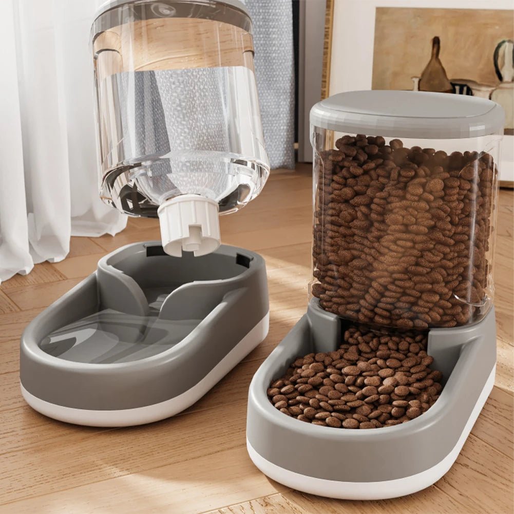 Large Capacity Automatic Pet Feeder & Water Dispenser: Easy - Clean, Dual - Use for Cats & Dogs - Nourishment Tapestry