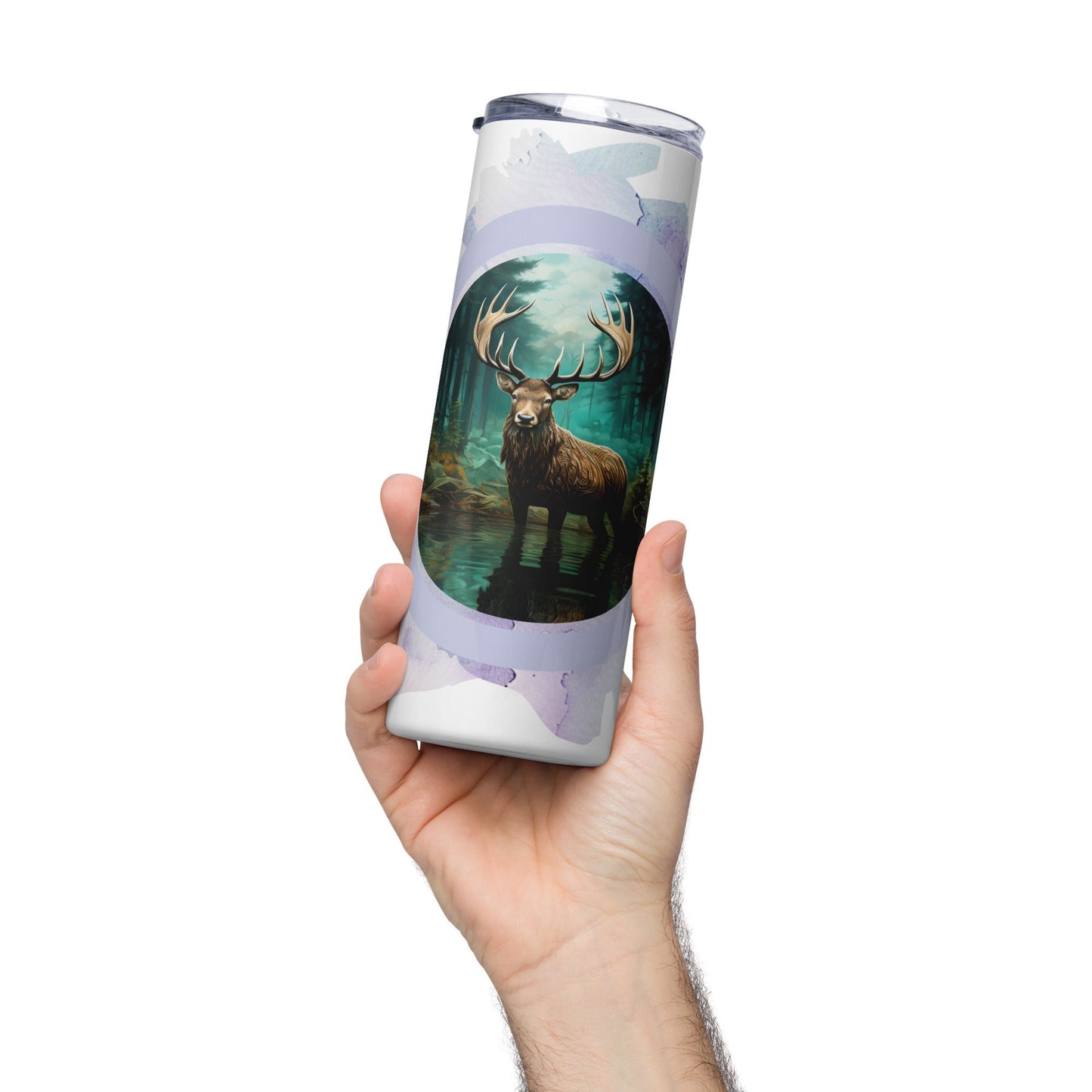 Moose 20oz Tumbler: Insulated Stainless Steel Cup for Outdoor Adventures - Nourishment Tapestry