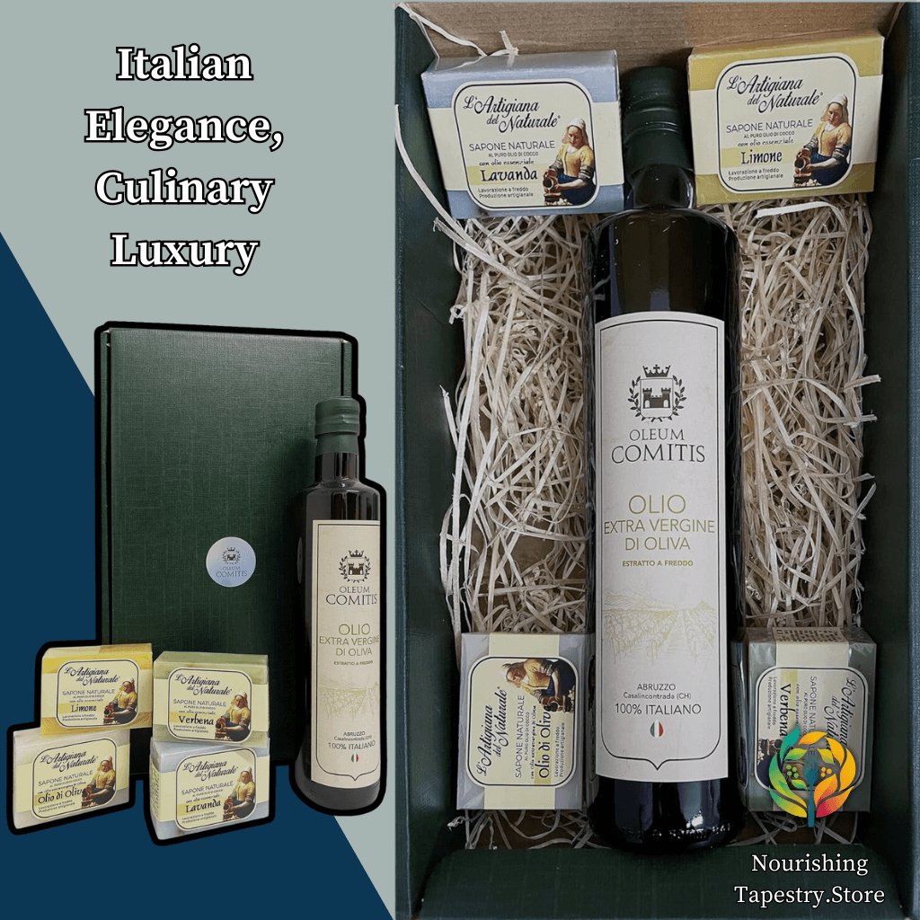 Oleum Comitis Italian EVOO: Premium Cold - Pressed Gourmet Olive Oil - Nourishment Tapestry