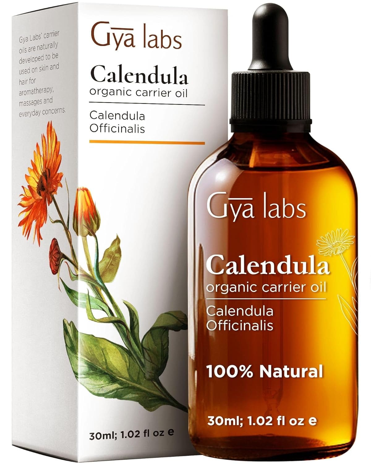 Organic Calendula Oil 1oz: Soothing Natural Skin Remedy - Nourishment Tapestry