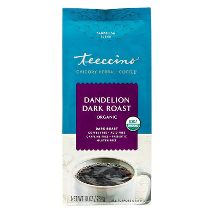 Organic Dandelion Dark Roast: Bold Caffeine - Free Coffee Alternative - Nourishment Tapestry