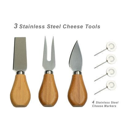 Patented Swivel Bamboo Cheese Board Set: Elevate Entertaining! - Nourishment Tapestry