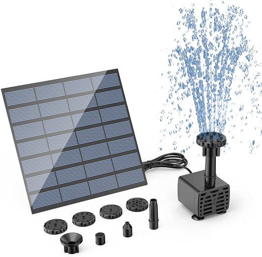 Powerful 6 - in - 1 Solar Fountain Pump Kit for Garden & Pond Oasis - Nourishment Tapestry