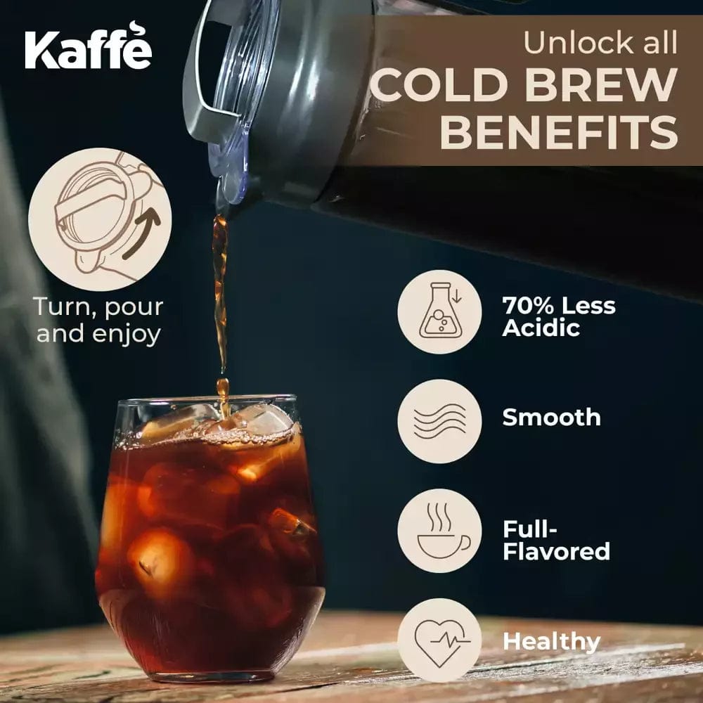 Premium 1.3L Cold Brew Coffee Maker: Craft Smooth, Delicious Iced Coffee at Home - Shop Now! - Nourishment Tapestry