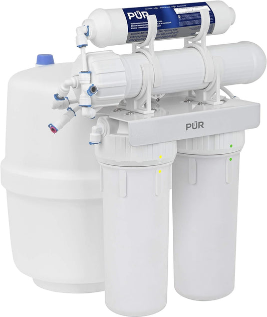 Premium 4 - Stage Under Sink Reverse Osmosis Water Filtration System: Clean Water Solution - Nourishment Tapestry