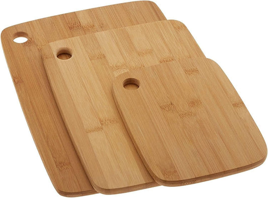 Premium Bamboo Cutting Board Set: Eco - Friendly Kitchen Essentials - Nourishment Tapestry