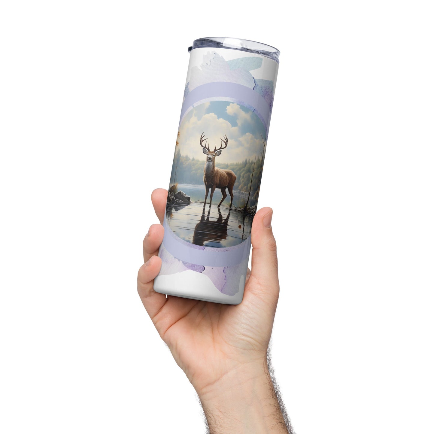 Premium Deer Tumblers 3 - Pack: Insulated Stainless Steel Set for Adventures - Nourishment Tapestry