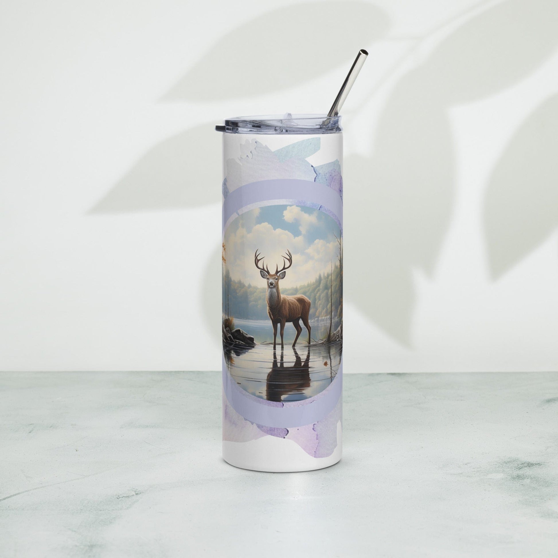 Premium Deer Tumblers 3 - Pack: Insulated Stainless Steel Set for Adventures - Nourishment Tapestry