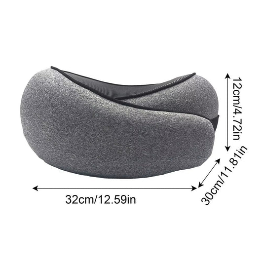 Premium Memory Foam Travel Neck Pillow: Comfort for Flights, Camping & Naps with Carry Bag - Nourishment Tapestry