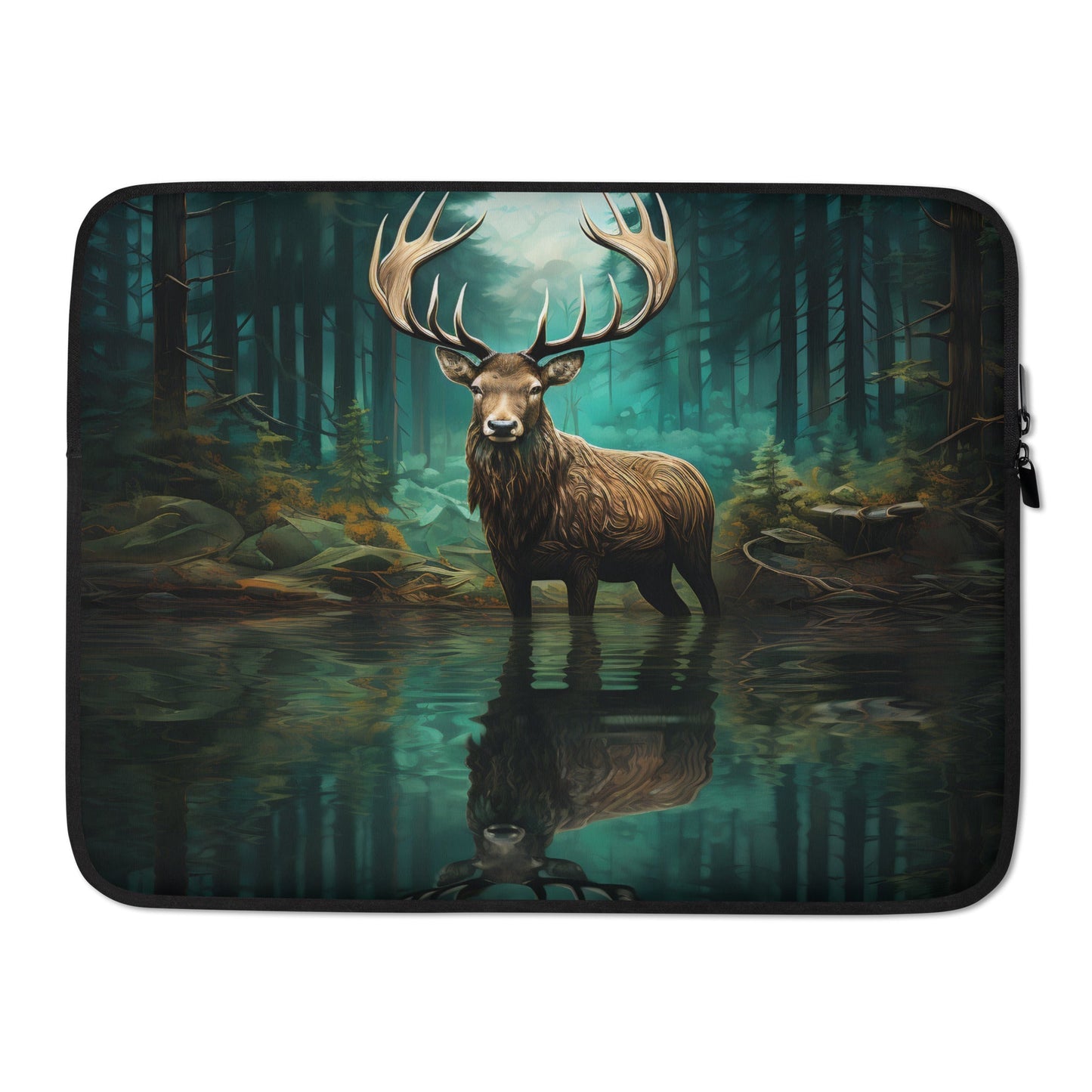 Rugged Moose Neoprene Laptop Sleeve: Shock - Proof Protection for 13 - 15" Devices - Nourishment Tapestry