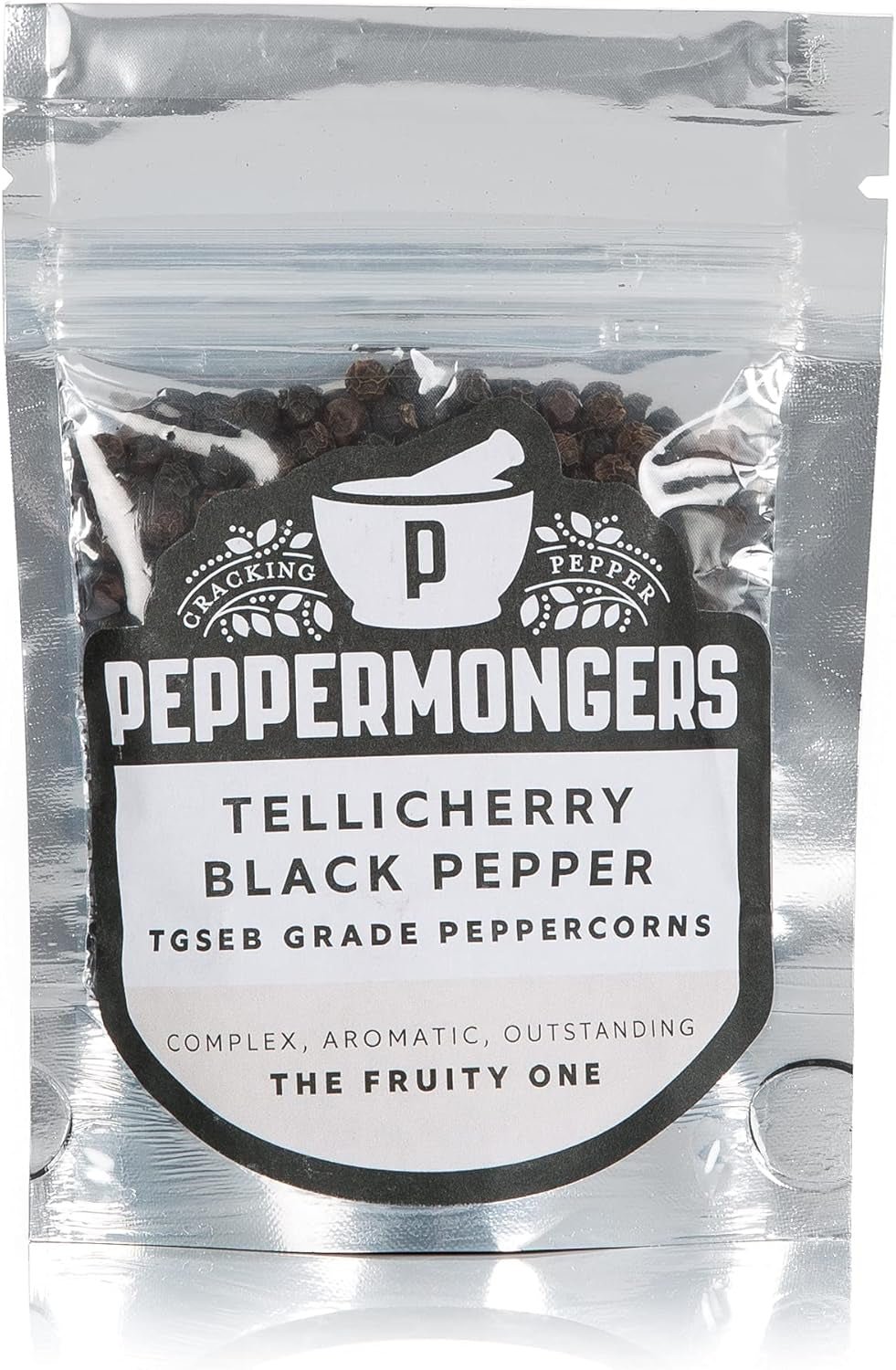 Salt and Pepper Grinder Combo: Himalayan Pink Rock Salt 100G + Tellicherry Black 50G - Salthouse and Peppermongers - Nourishment Tapestry