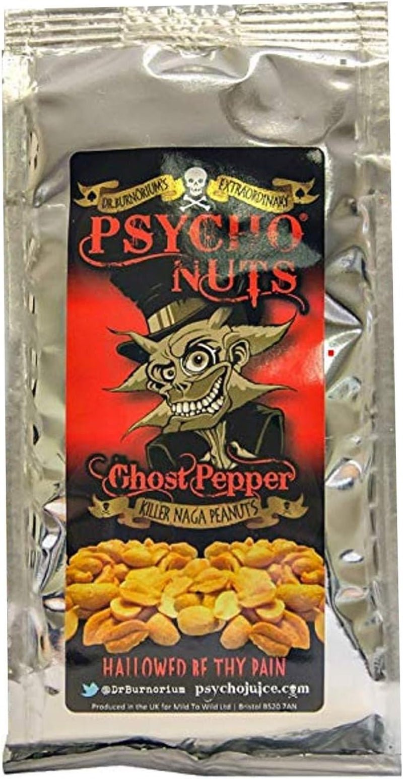 Spicy Delights Gift Set: Ghost Pepper Chilli Sauce & Psycho Nuts Combo - Nourishment Tapestry