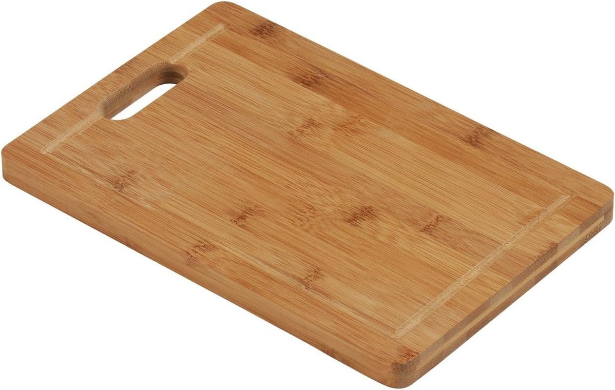 Sustainable Bamboo Cutting Board with Handle: Large 30x20cm, Eco - Friendly Kitchen Essential - Nourishment Tapestry