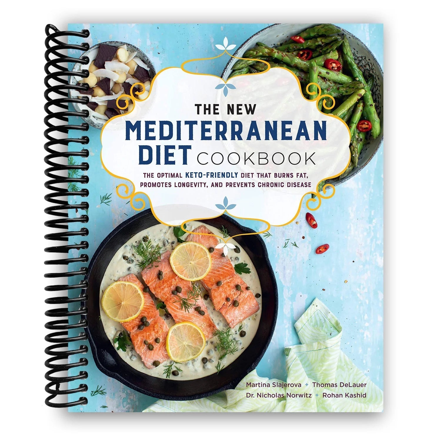 The New Mediterranean Diet Cookbook: Keto - Friendly Recipes for Fat Burning, Longevity, and Disease Prevention - Nourishment Tapestry