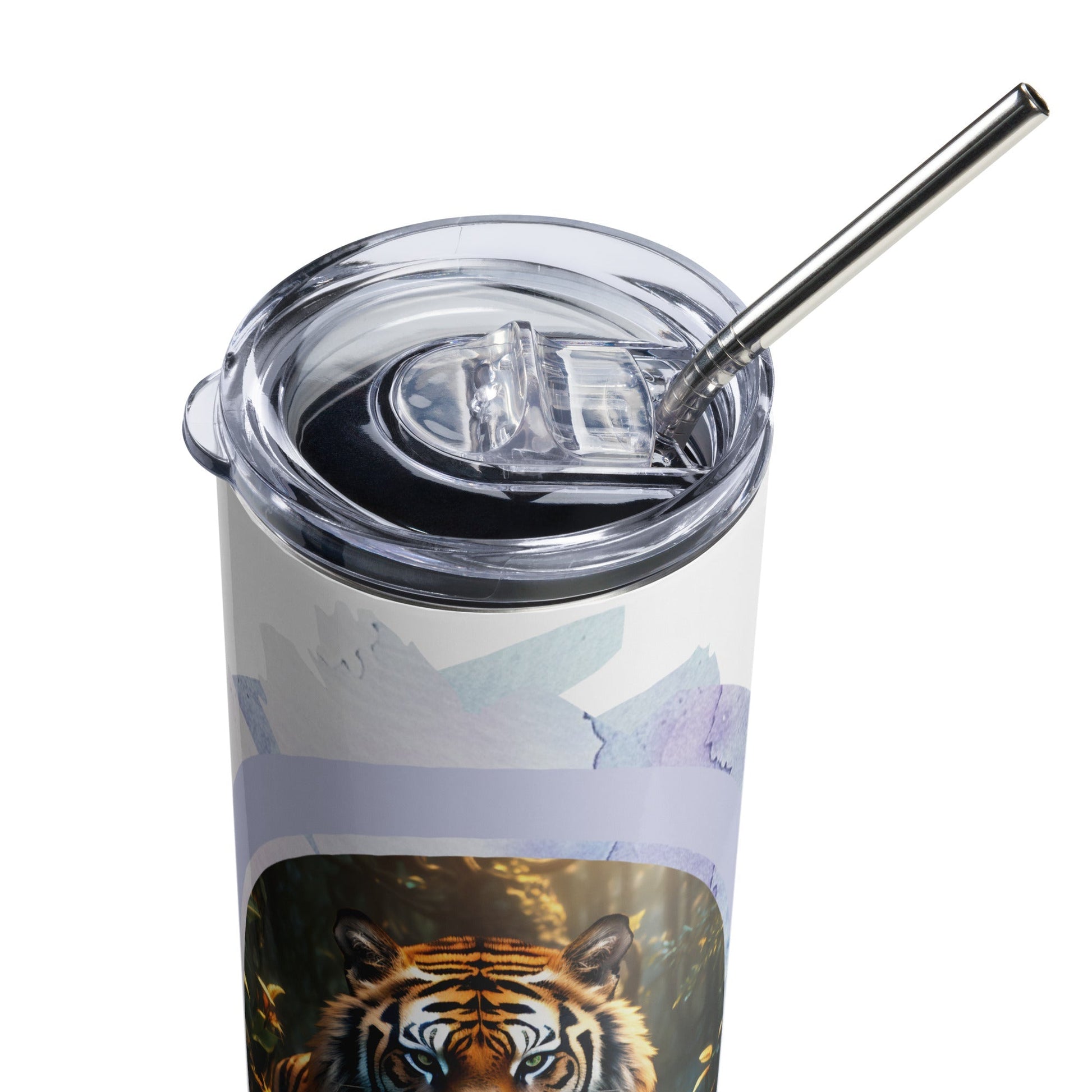 Tiger Stainless Steel Tumbler: 24 - Hour Temperature Control, Sleek Design for Active Lifestyles - Buy Now! - Nourishment Tapestry