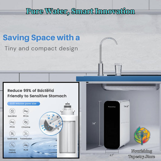 TSU 0.01μm Ultra - Filtration System: Clean, Healthy Drinking Water - Nourishment Tapestry