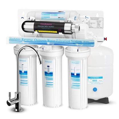 Ultimate 75 GPD RO Water Purifier: 6 - Stage UV System for Safe, Pure Drinking Water at Home - Buy Now for Clean Water! - Nourishment Tapestry