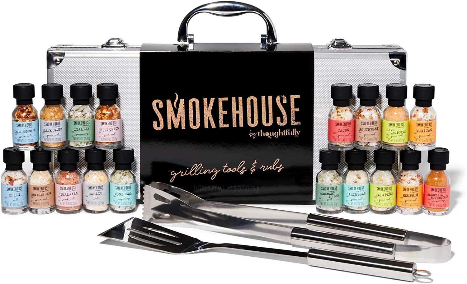 Ultimate BBQ Grilling Gift Set with Smokehouse Flavors, Rubs, and Tools - Nourishment Tapestry