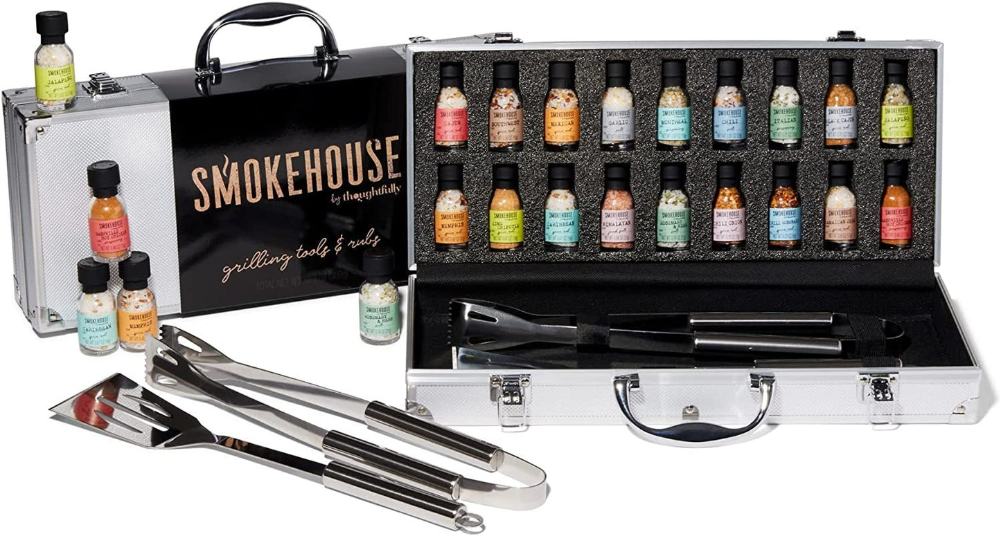 Ultimate BBQ Grilling Gift Set with Smokehouse Flavors, Rubs, and Tools - Nourishment Tapestry