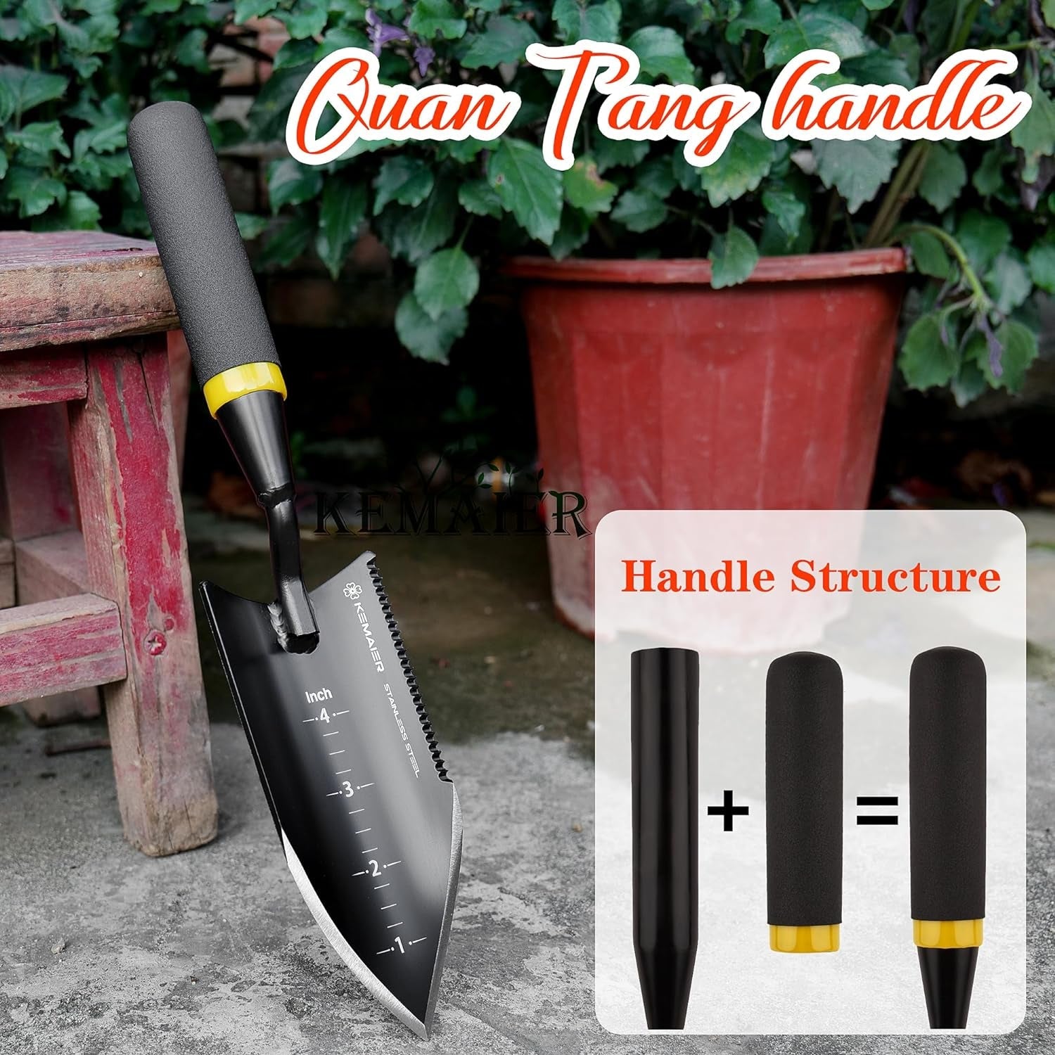 Unbreakable Stainless Steel Garden Tool Set: 5 - Piece Premium Essentials for Green Thumbs - Buy Now! - Nourishment Tapestry