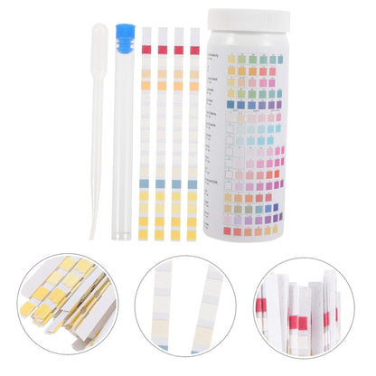 Water Test Kit Ph Meter Aquarium Water Testing Strips - 100Pcs Home Testing Kit for Drinking Water - Nourishment Tapestry