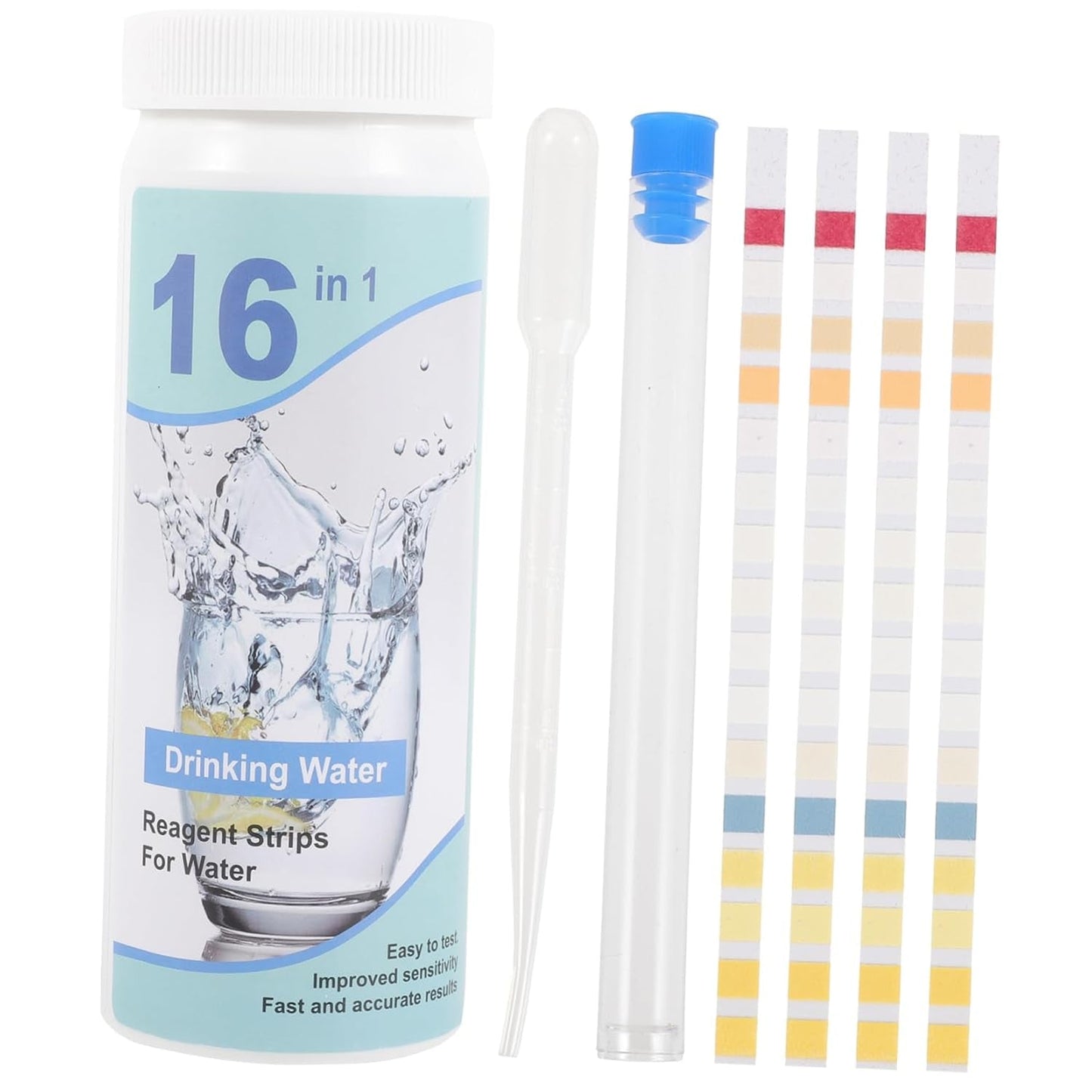 Water Test Kit Ph Meter Aquarium Water Testing Strips - 100Pcs Home Testing Kit for Drinking Water - Nourishment Tapestry