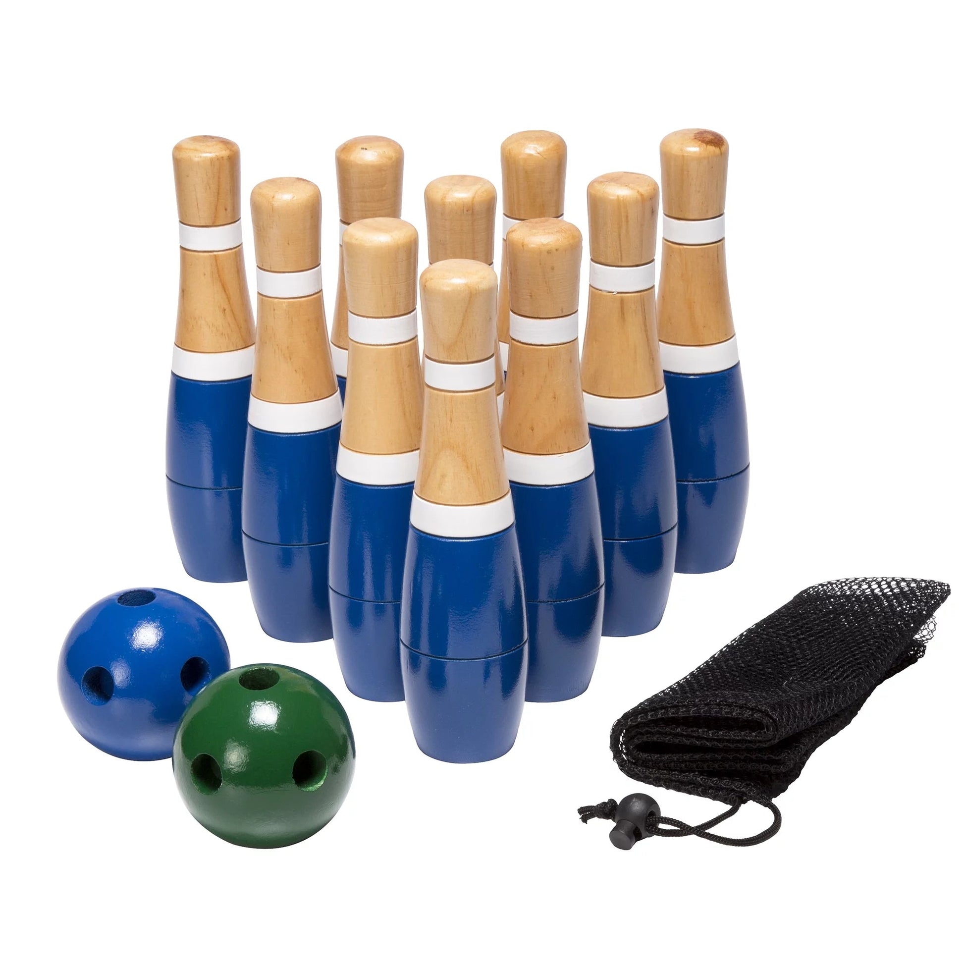 Wooden Lawn Bowling Game Set - Perfect for All Ages, Indoor and Outdoor Fun - Nourishment Tapestry