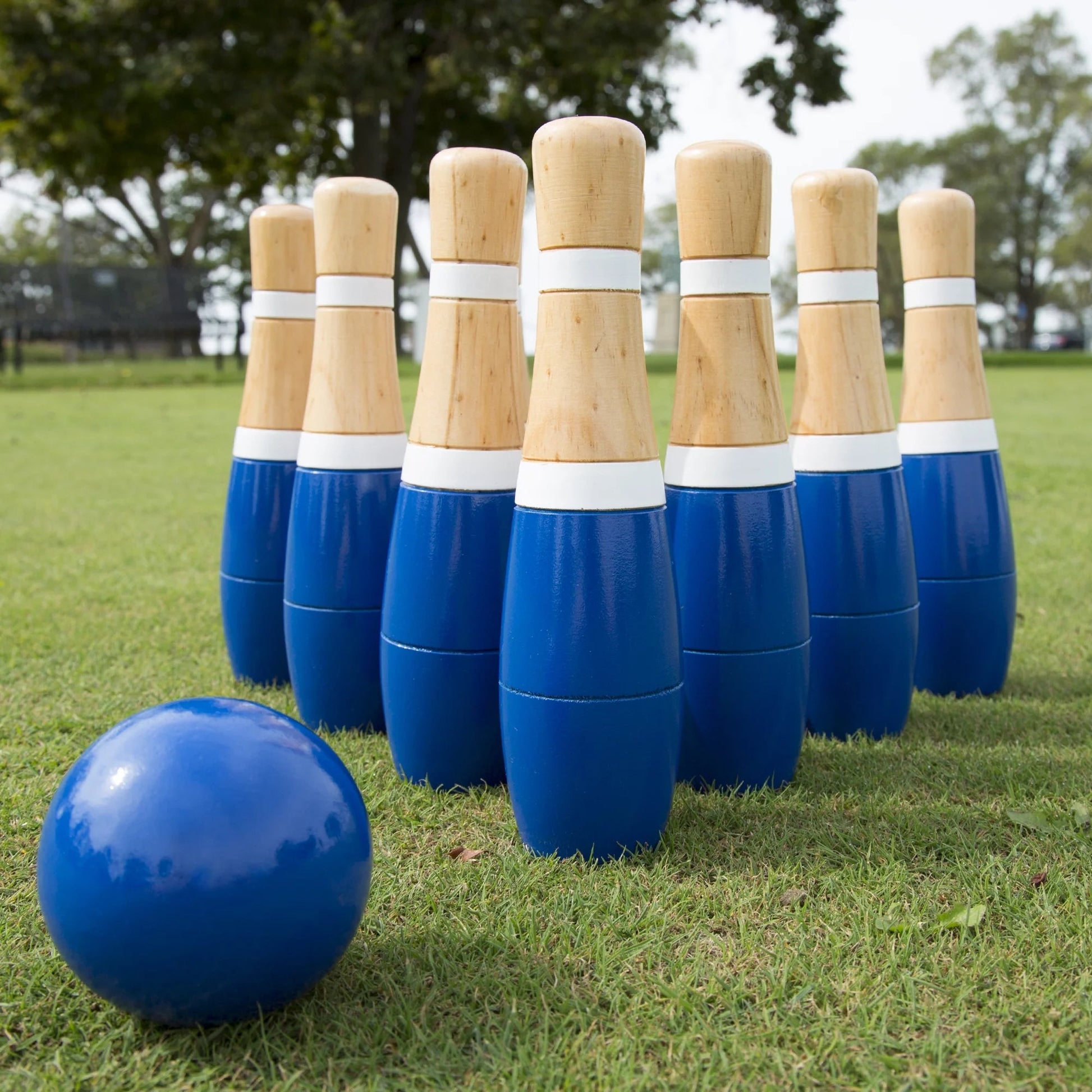 Wooden Lawn Bowling Game Set - Perfect for All Ages, Indoor and Outdoor Fun - Nourishment Tapestry