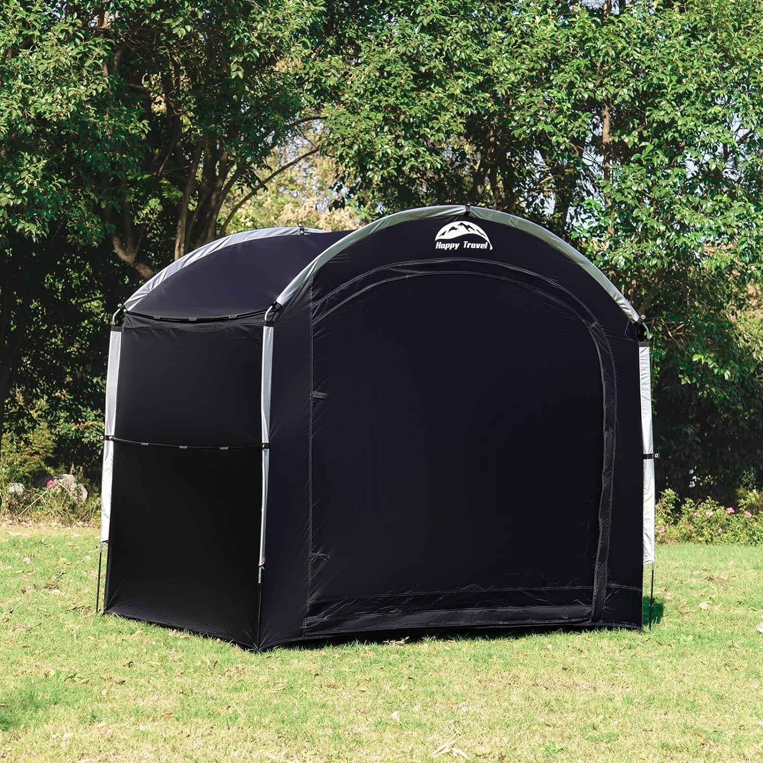 XL Waterproof Bike Storage Tent for Multiple Bicycles & Gear: Portable Outdoor Shed - Nourishment Tapestry